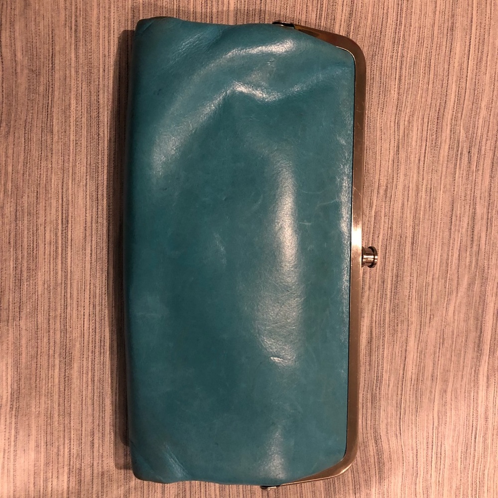 HOBO Lauren Wallet Turquoise